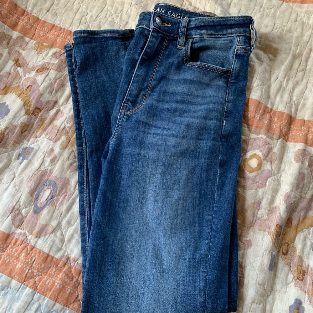 American Eagle size 8 regular next level stretch jeans